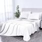 Trade Linker 4-Piece Queen 500 Thread Count Sheet Set in White, , large