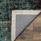 Safavieh Classic Vintage CLV225A 5" x 8" Teal and Brown Area Rug, , large