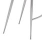Zuo Modern Magnus Bar Stool in Gray and Silver (Set of 2), , large