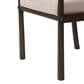 Four Hands Akiro Dining Arm Chair with Laken Stone Fabric in Warm Oak, , large