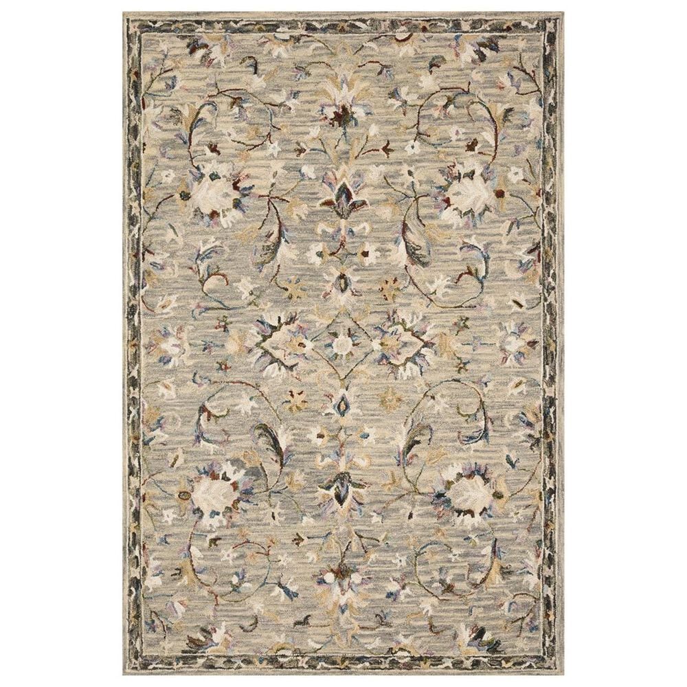 Loloi II Beatty BEA-03 5" x 7"6" Grey Area Rug, , large