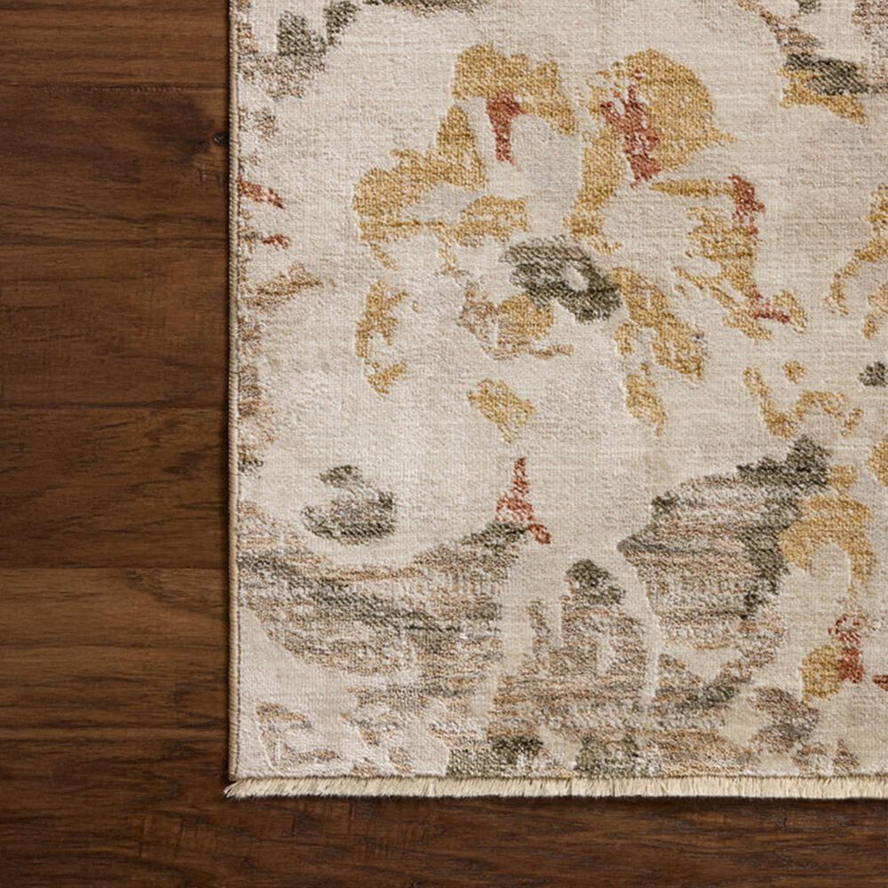 Loloi Eileen Mist and Sunset 3&#39; Round Area Rug, , large