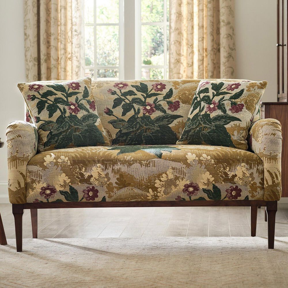 Stickley Furniture Valley 55" Settee in Dark Roast, , large