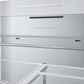 Samsung Bespoke 29 Cu. Ft. 4-Door French Door Refrigerator with Beverage Center in White Glass Panels, , large