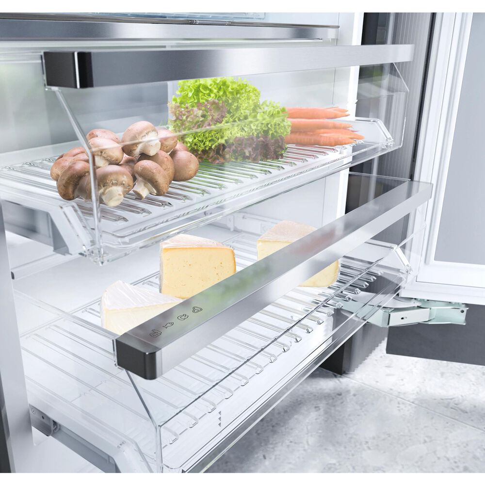 Miele 36&quot; Bottom Mount Refrigerator with MasterCool on Right Hinge in Stainless Steel, , large
