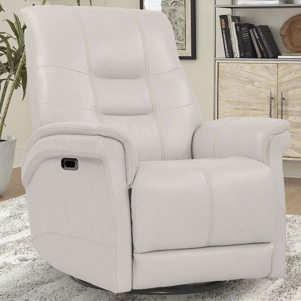 Simeon Collection Carnegie Power Recliner in Verona Ivory, , large