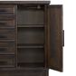 Mayberry Hill Colorado 6 Drawer Door Chest in Charcoal, , large