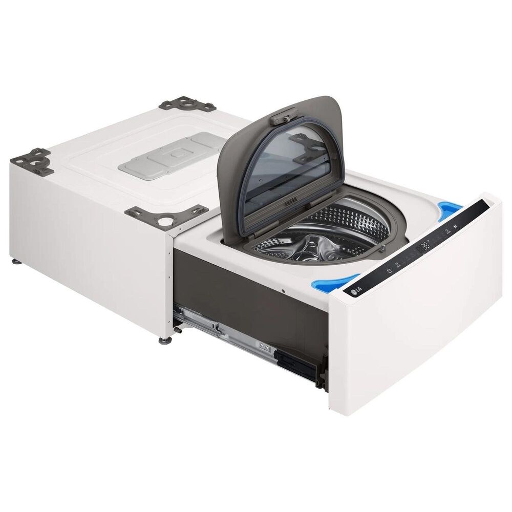 LG 27'' SideKick Pedestal Washer in Alpine White, , large