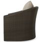 Hearth and Haven Outdoor Wicker Swivel Chair in Khaki, , large