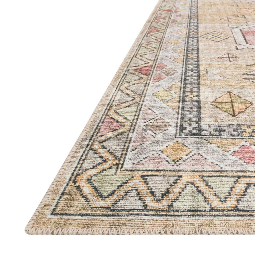 Loloi II Skye SKY-04 7&#39;6&quot; x 9&#39;6&quot; Gold and Blush Area Rug, , large