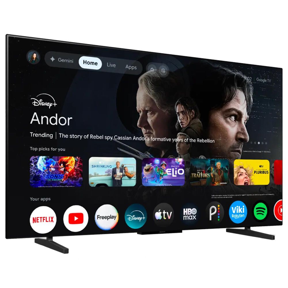 Sony 48" Class Bravia 6 OLED 4K HDR - Smart Google TV in Black, , large
