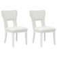Ashley Chalanna Dining Chair Set of 2 in White, , large