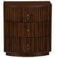 Linon Home Decor Chantel 3-Drawer Nightstand in Walnut, , large