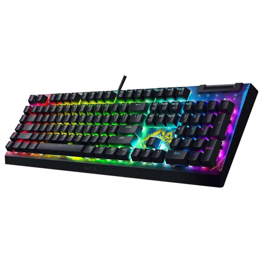 Razer BlackWidow V4 X Fortnite Edition Mechanical Gaming Keyboard in Yellow, , large