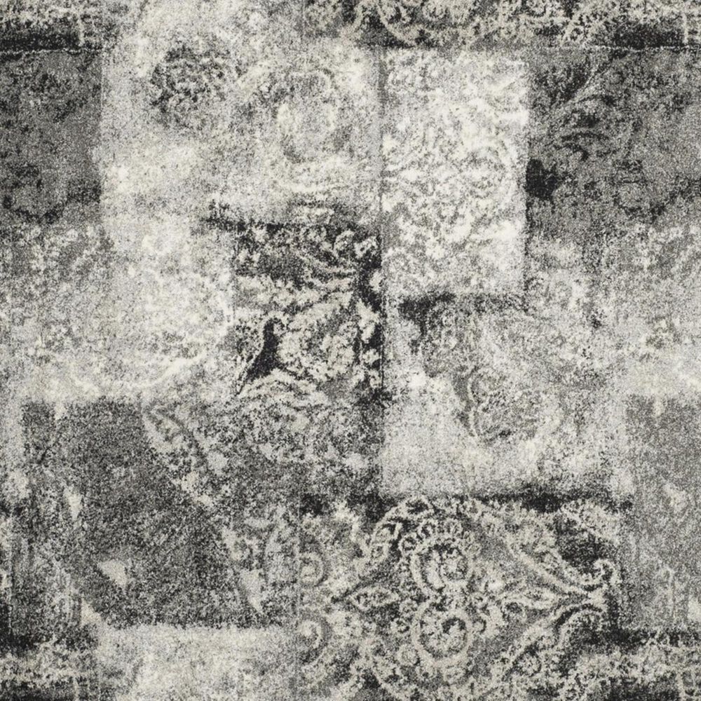Safavieh Retro RET2137-1180 2&#39;3&quot; x 7&#39; Cream and Grey Runner, , large