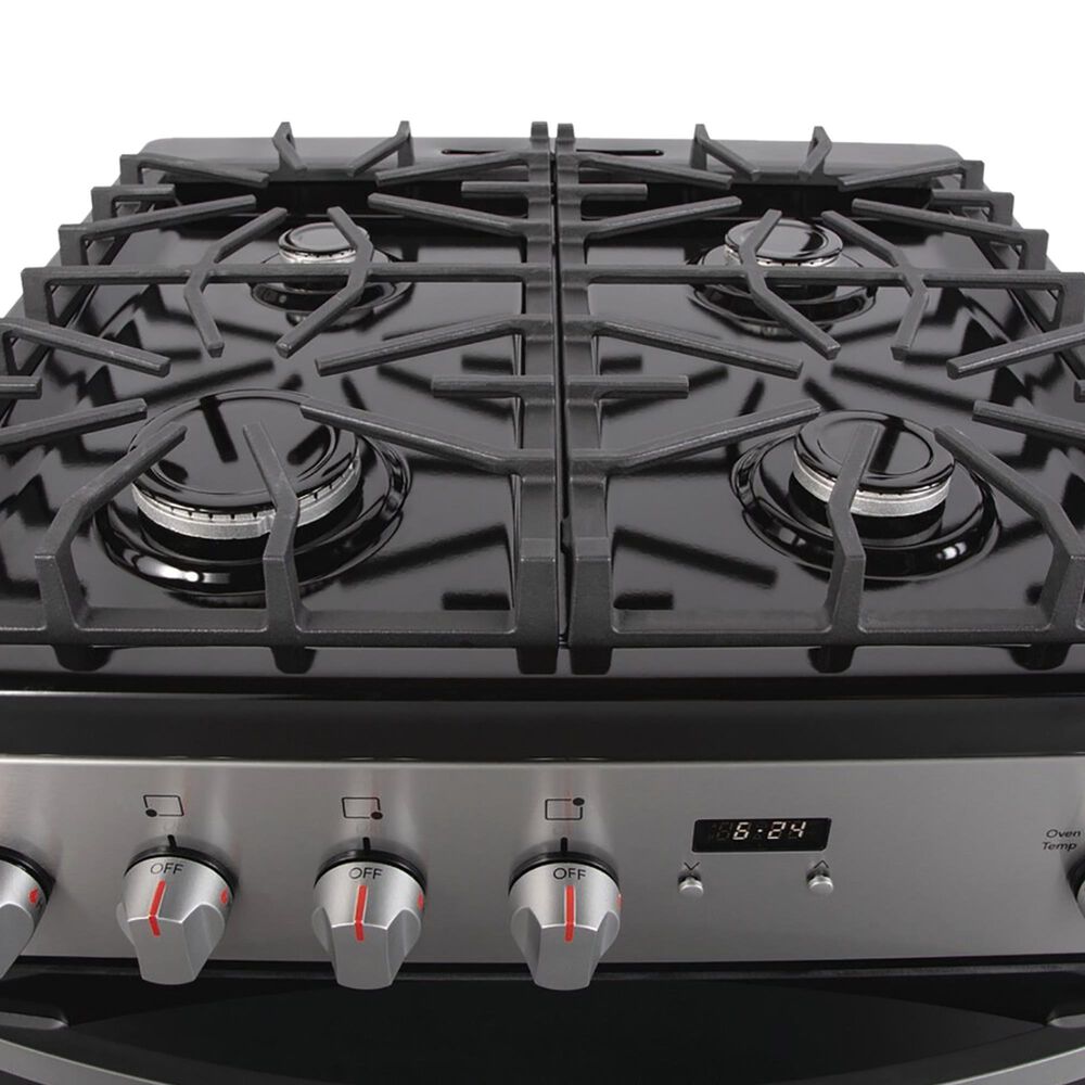 Frigidaire 1.9 Cu. Ft. Front Control Freestanding Gas Range in Stainless Steel, , large