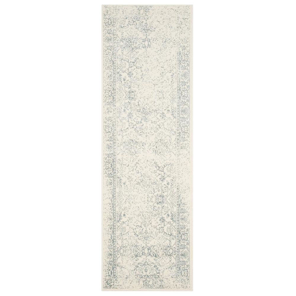 Safavieh Adirondack ADR109S-210 2&#39;6&quot; x 10&#39; Ivory/Slate Runner, , large