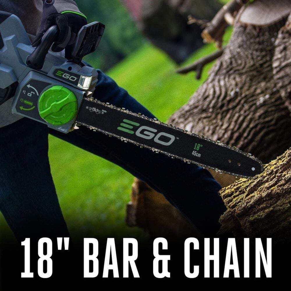 EGO Power+ 18&quot; Chain Saw in Black, Gray and Green, , large