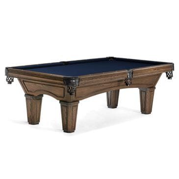 Brunswick Billiards Glenwood Coffee 8" Foot Billiards Table with Slate and Cloth, , large