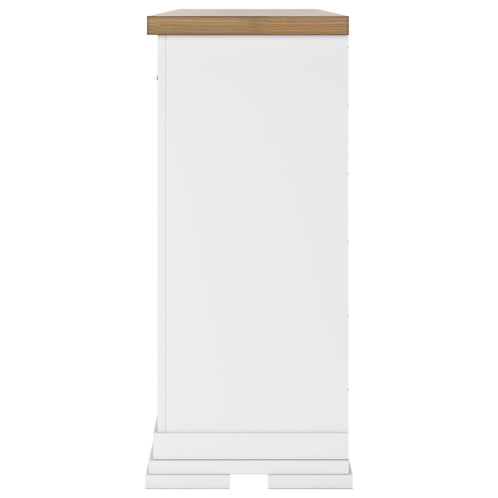 Ashley Ashbryn Dresser in White and Natural, , large
