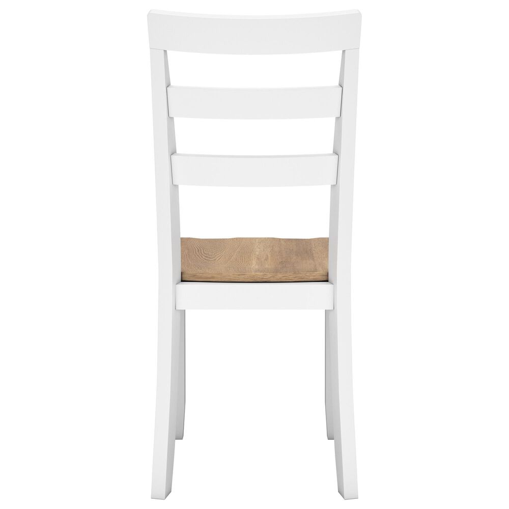 Ashley Gesthaven 6-Piece Rectangular Dining Set in Natural and White, , large