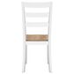 Ashley Gesthaven 6-Piece Rectangular Dining Set in Natural and White, , large
