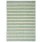 Nourison Positano POS03 Blue, Green and Ivory 8" x 10" Indoor/Outdoor Area Rug, , large