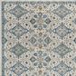 Safavieh Evoke EVK224C 10" x 14" Ivory and Light Blue Area Rug, , large