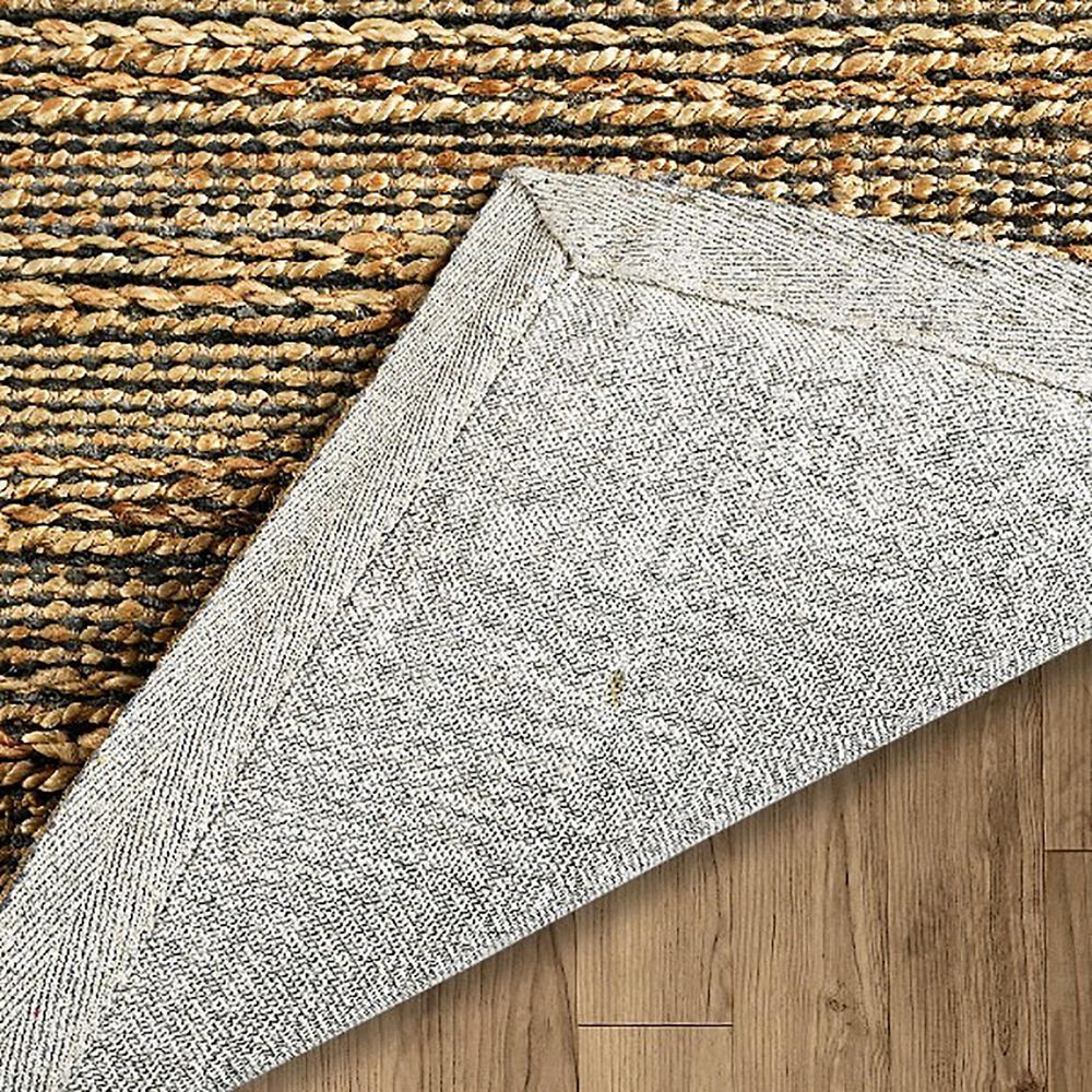 L&amp;R Resources Natural Fiber 7&#39;9&quot; x 9&#39;9&quot; Gray Area Rug, , large