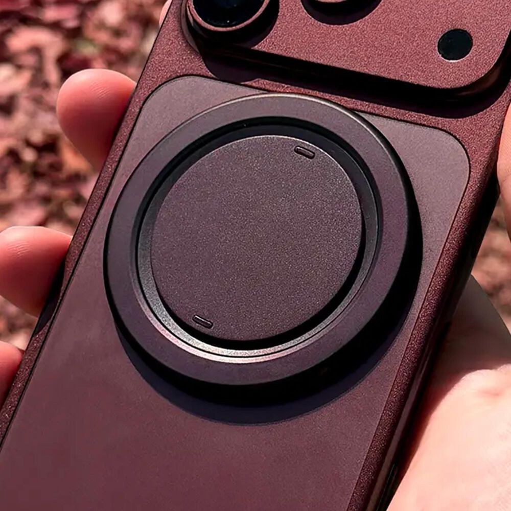 ohsnap! Magnetic Grip and Stand with MagSafe in Dark Cherry, , large