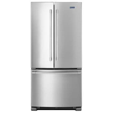 Maytag 22 Cu. Ft. French Door Refrigerator in Fingerprint Resistant Stainless Steel, , large