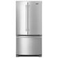 Maytag 22 Cu. Ft. French Door Refrigerator in Fingerprint Resistant Stainless Steel, , large