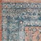Magnolia Home Elise ELI-01 2"8" x 10"6" Coral and Blue Runner, , large