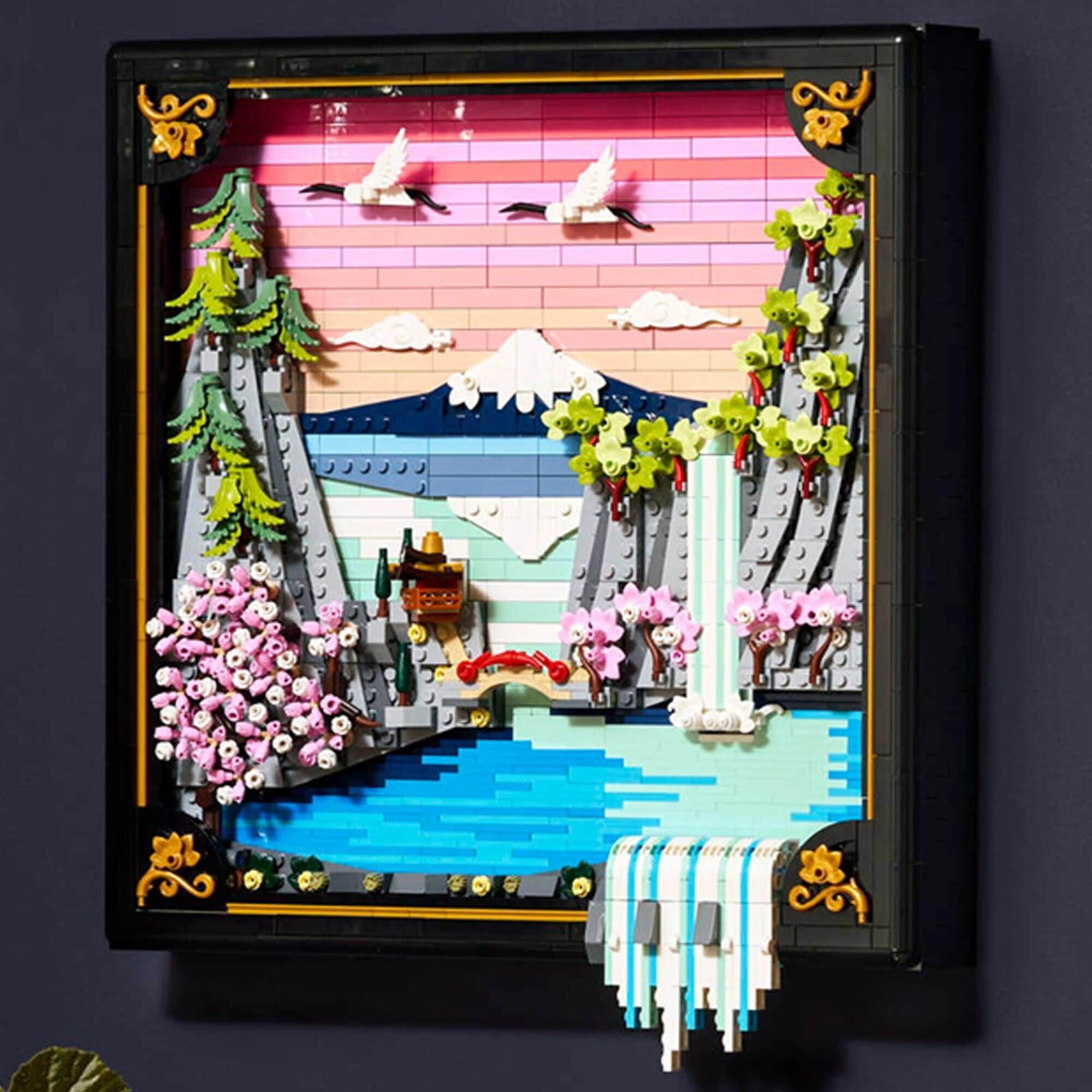 LEGO Art Japanese Cherry Blossom Landscape Building Set