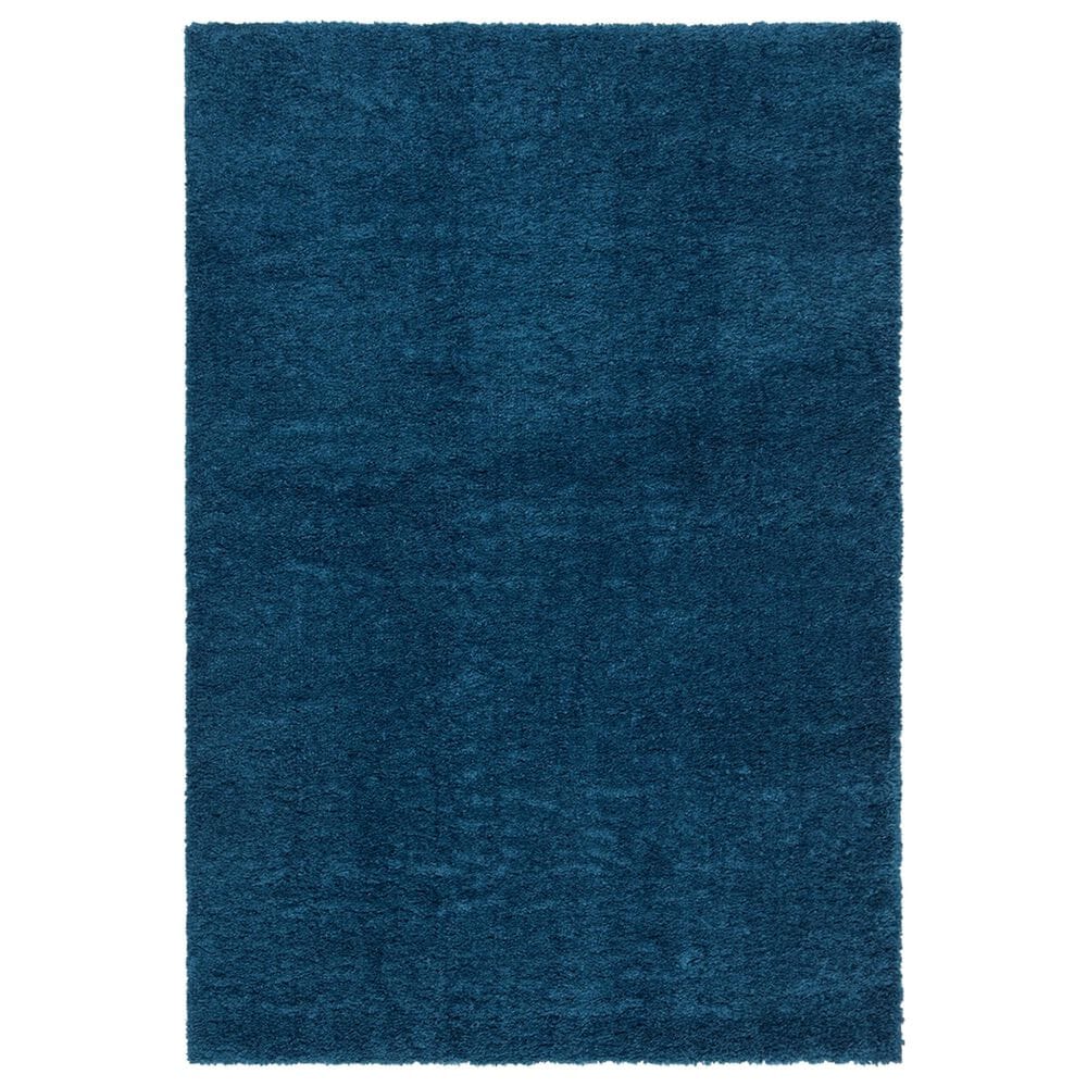 Safavieh August Shag AUG900N 10" x 14" Navy Area Rug, , large