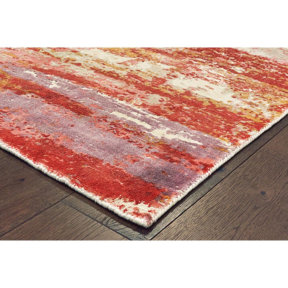 Oriental Weavers Formations 70004 10&#39; x 14&#39; Pink Area Rug, , large