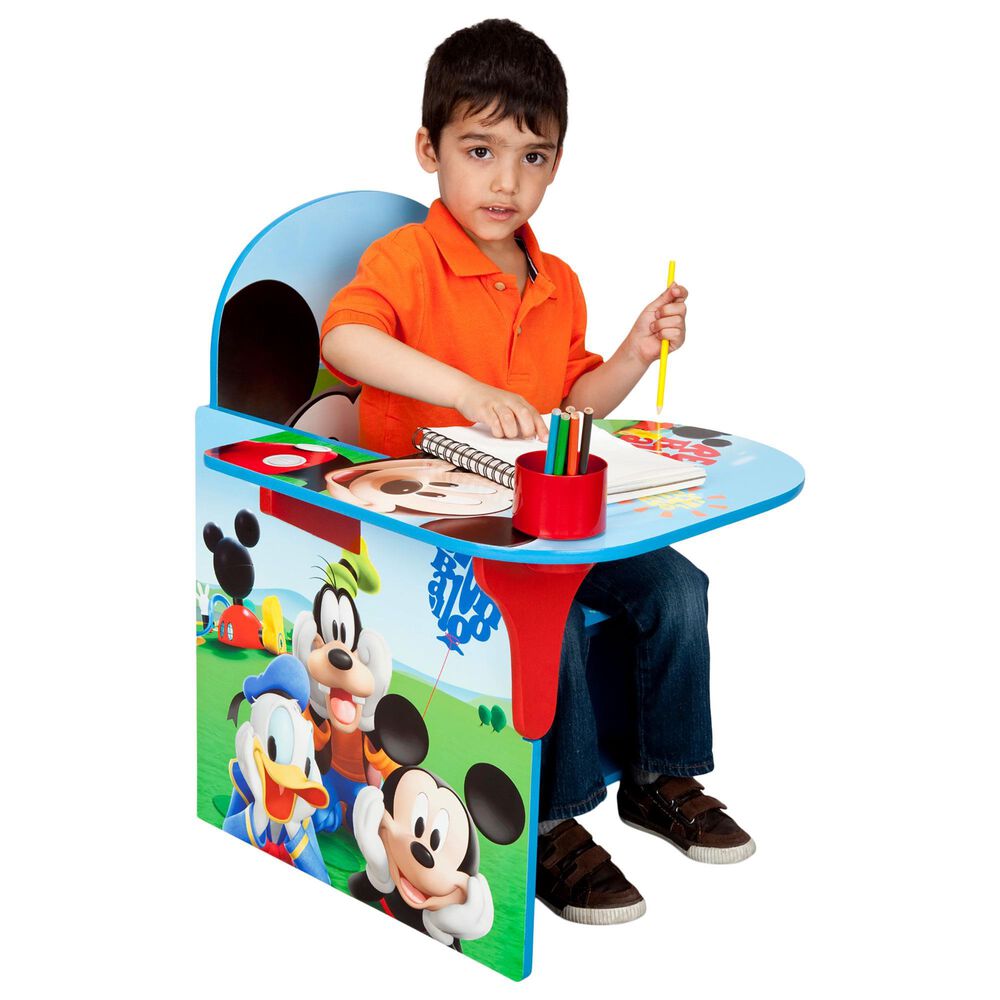 Delta Mickey Mouse Chair Desk with Storage Bin in Multicolor, , large