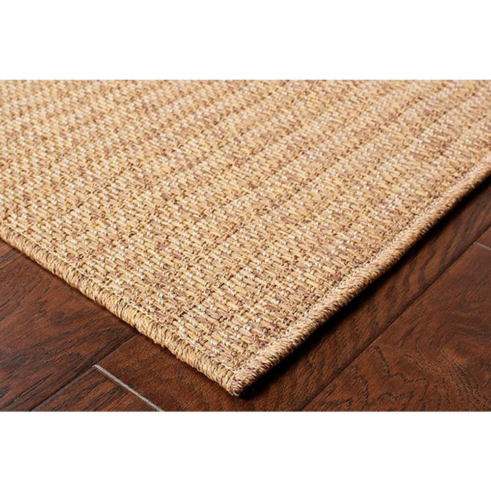 Oriental Weavers Karavia 6&#39;7&quot; x 9&#39;6&quot; Brown Outdoor Area Rug, , large