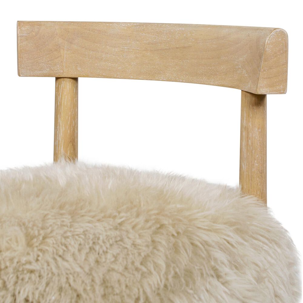 Jennifer Taylor Home Arden 27.5" Bar Stool with Natural Blonde Cushion in Natural, , large