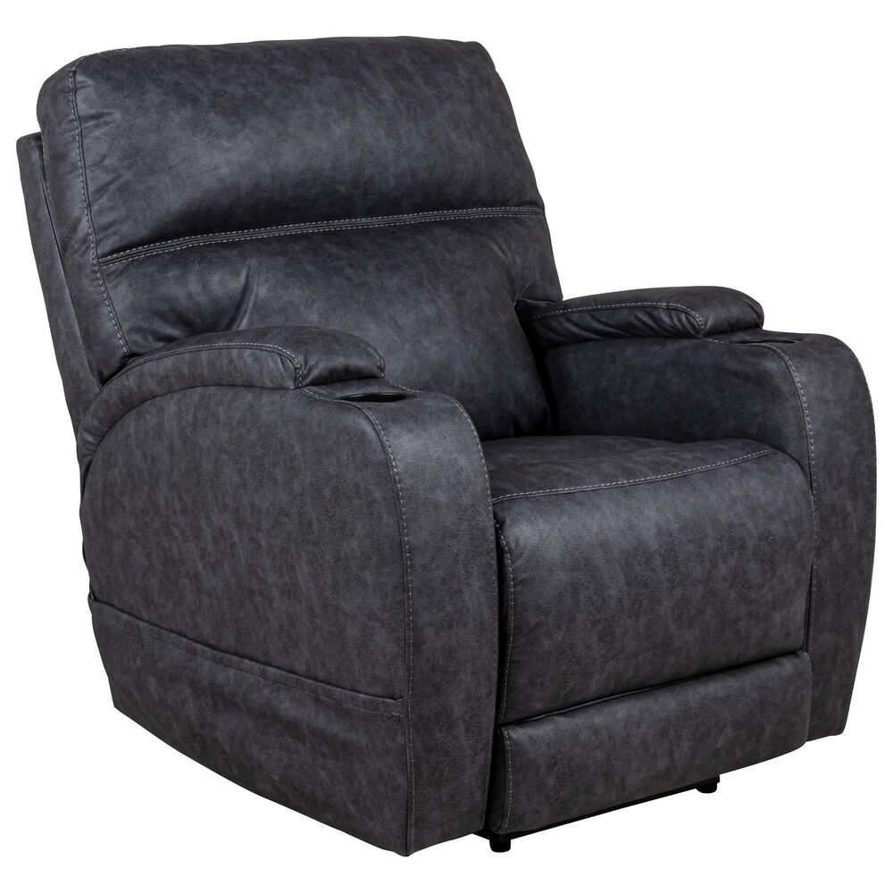 HomeStretch Jaguar Triple Power Recliner in Graphite, , large