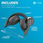 JLab Studio 2 Wireless On-Ear Headphones in Black, , large
