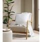 Sunday Citizen Cloud Silque 20" Square Throw Pillow in Clear White, , large