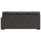 Ashley Lofton-Pike 2-Piece Stationary Right Facing Sectional with Chaise in Shadow, , large