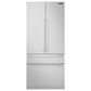 Signature Kitchen Suite 19.3 Cu. Ft. Built-in French Door Refrigerator and Panel Kit in Stainless Steel, , large
