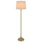 Cal Lighting Hailey Metal Floor Lamp in Antique Brass, , large