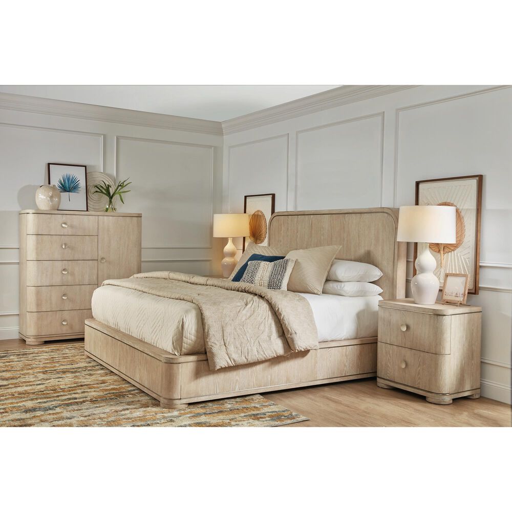 Chapel Hill Huntington 2-Drawer Nightstand in Beach Grass with USB-C Port, , large
