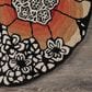 L&R Resources Sinuous Spring Blossoms 6" Scalloped Multicolor Area Rug, , large