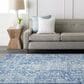 Surya Harput HAP-1023 3"10" x 5"7" Teal, Dark Blue and Beige Area Rug, , large