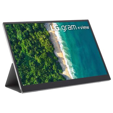 LG 16" Gram + View IPS Portable Monitor in Silver, , large