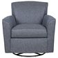 Flexsteel Kingman Swivel Glider Chair in Denim, , large